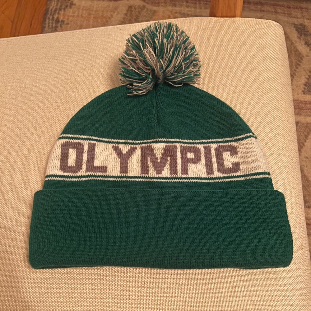 Olympic Club Imperial green beanie